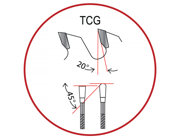 Standard Cross Cut Blades