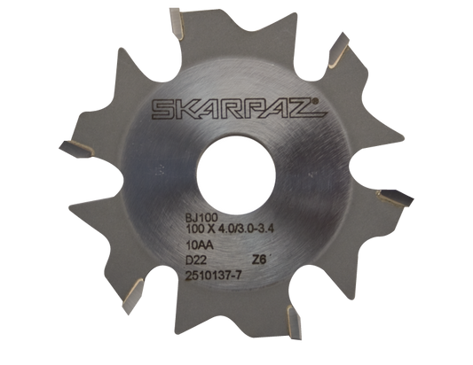 Skarpaz Biscuit Jointer Blades 100mm 6T (BJ100-2)