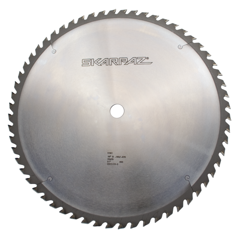 Thin Kerf Beam Saw Blades 16.5/16" 60T 20ATB (U1625)