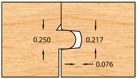 IC-19-030 profile 19-030-insert