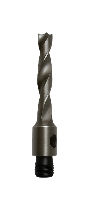 Comsurge HS203CT-62105 3/8 in Threaded Shank Dowel Drill RH