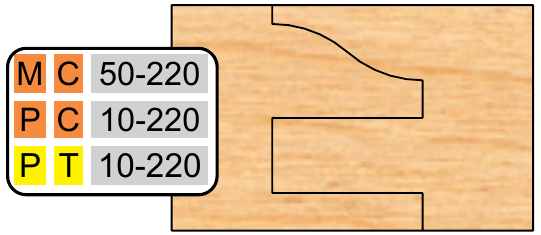 MC-50-220 profile 220
