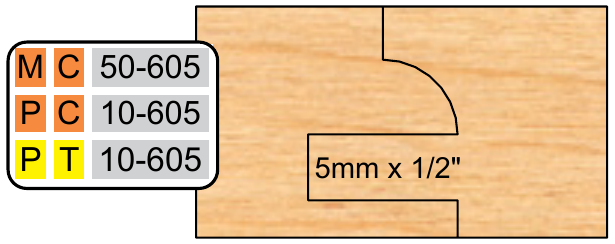 MC-50-605 profile 605