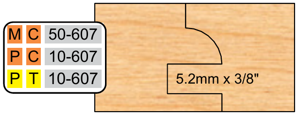 MC-50-607 profile 607