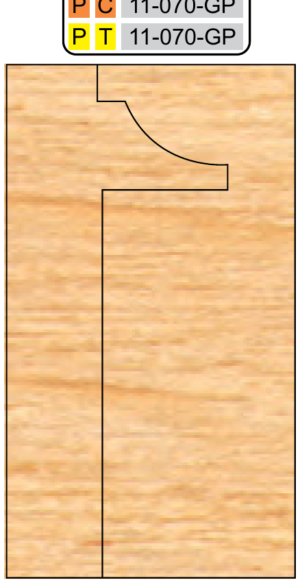 MC-51-070-GP profile 070