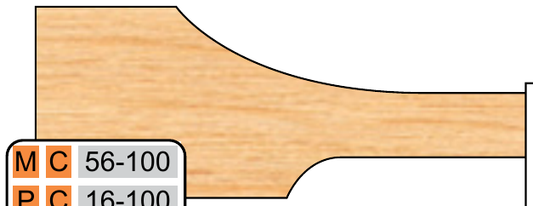 MC-56-100 profile 16-100