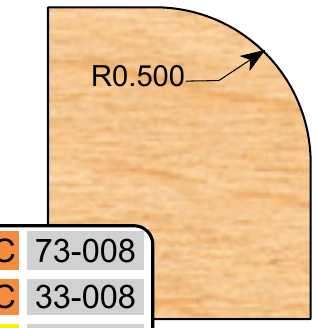 MC-73-008 profile 73-008
