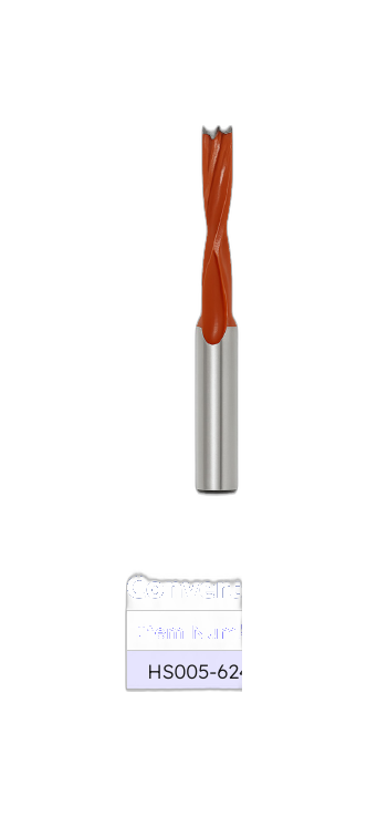 Comsurge S032HVL 3.2 mm Solid Carbide V-Point Drill LH