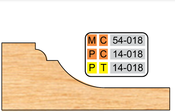 PC-14-018 profile 14-018