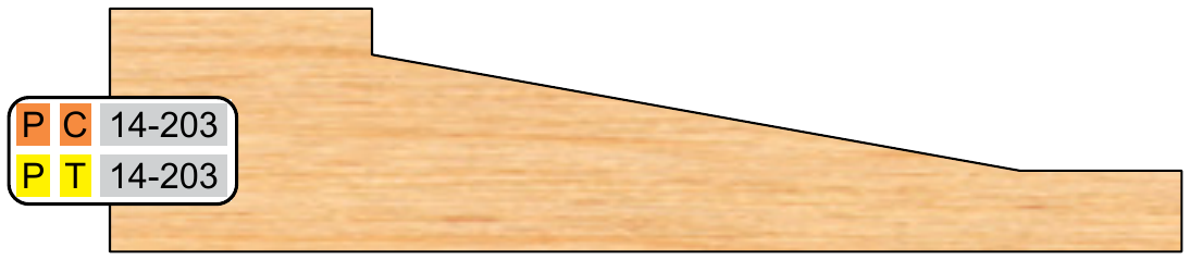 PC-14-203 profile 14-203