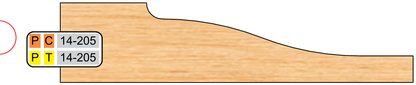 PC-14-205 profile 14-205