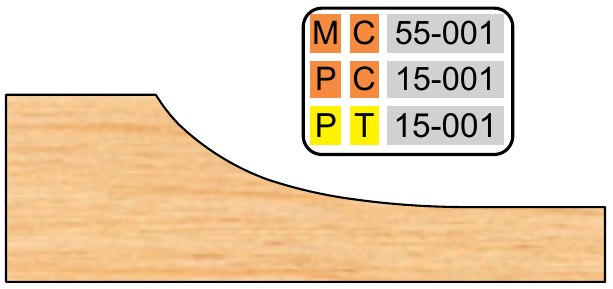 PC-15-001 profile 15-001