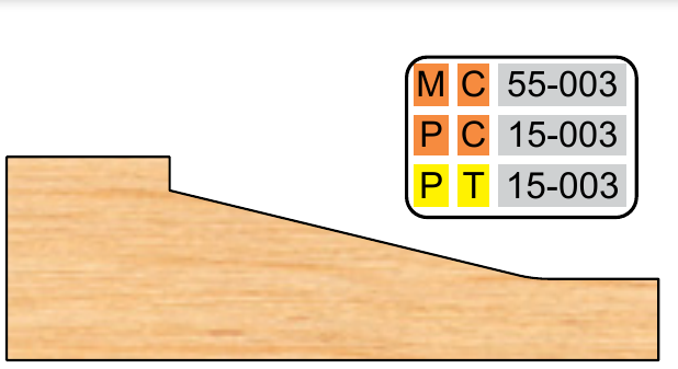 PC-15-003 profile 15-003