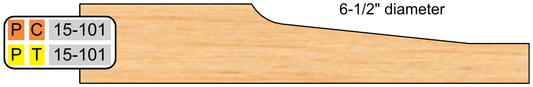 PC-15-101 profile 15-101