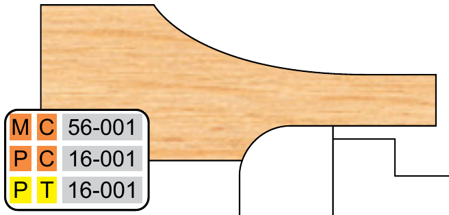 PC-16-001 profile 16-001