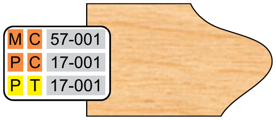 PC-17-001 profile 17-001