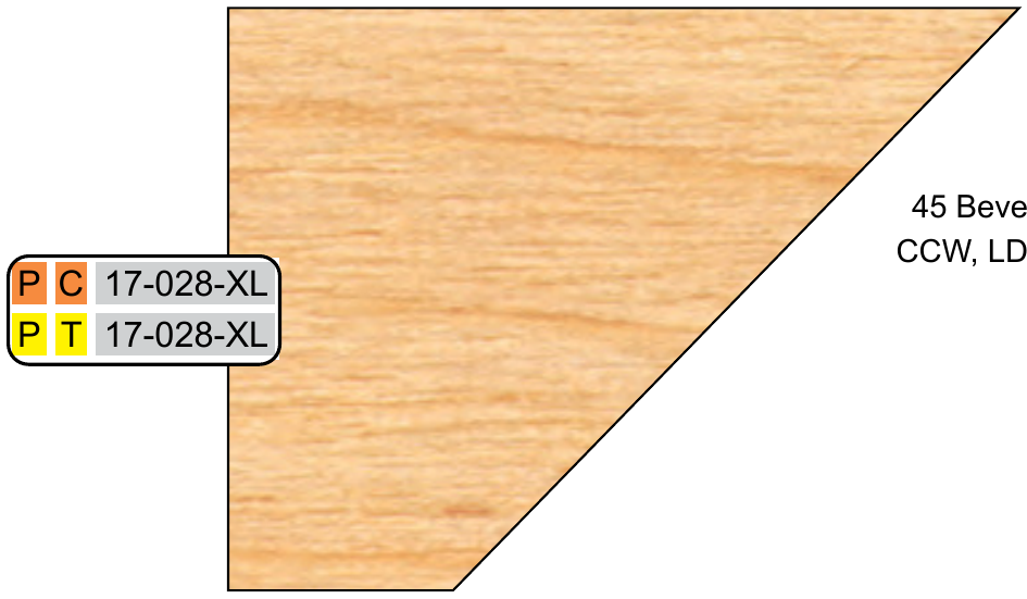 PC-17-028-XL profile 17-028-XL