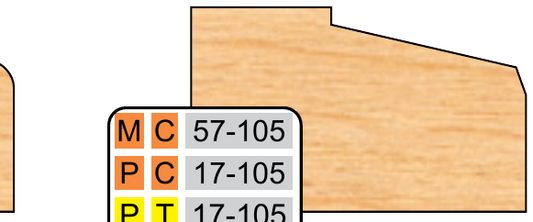 PC-17-105 profile 17-105