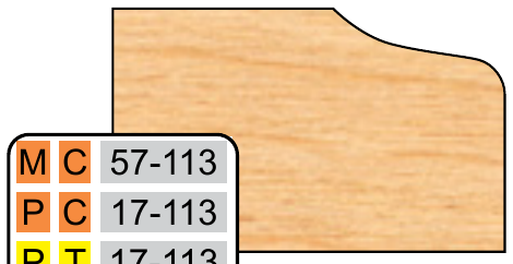 PC-17-113 profile 17-113