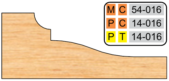 PT-14-016 profile 14-016