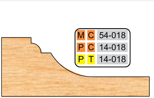 PT-14-018 profile 14-018