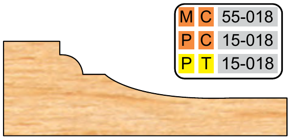 PT-15-018 profile 15-018