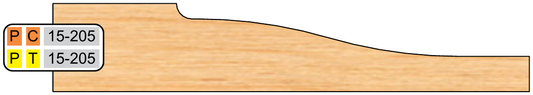 PT-15-205 profile 15-205