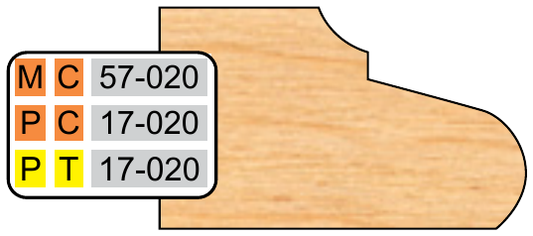 PT-17-020 profile 17-020
