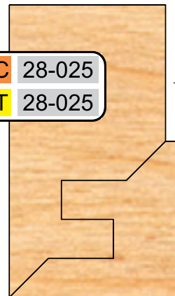 PT-28-025 profile 28-025